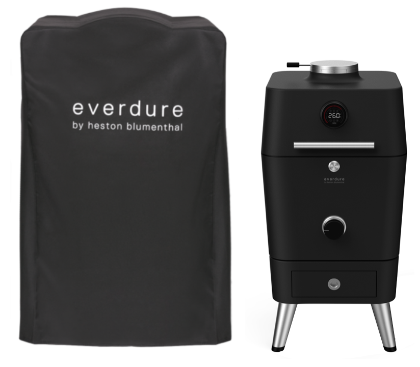 Everdure 4K Outdoor Ofen Schwarz inkl. Abdeckhaube 