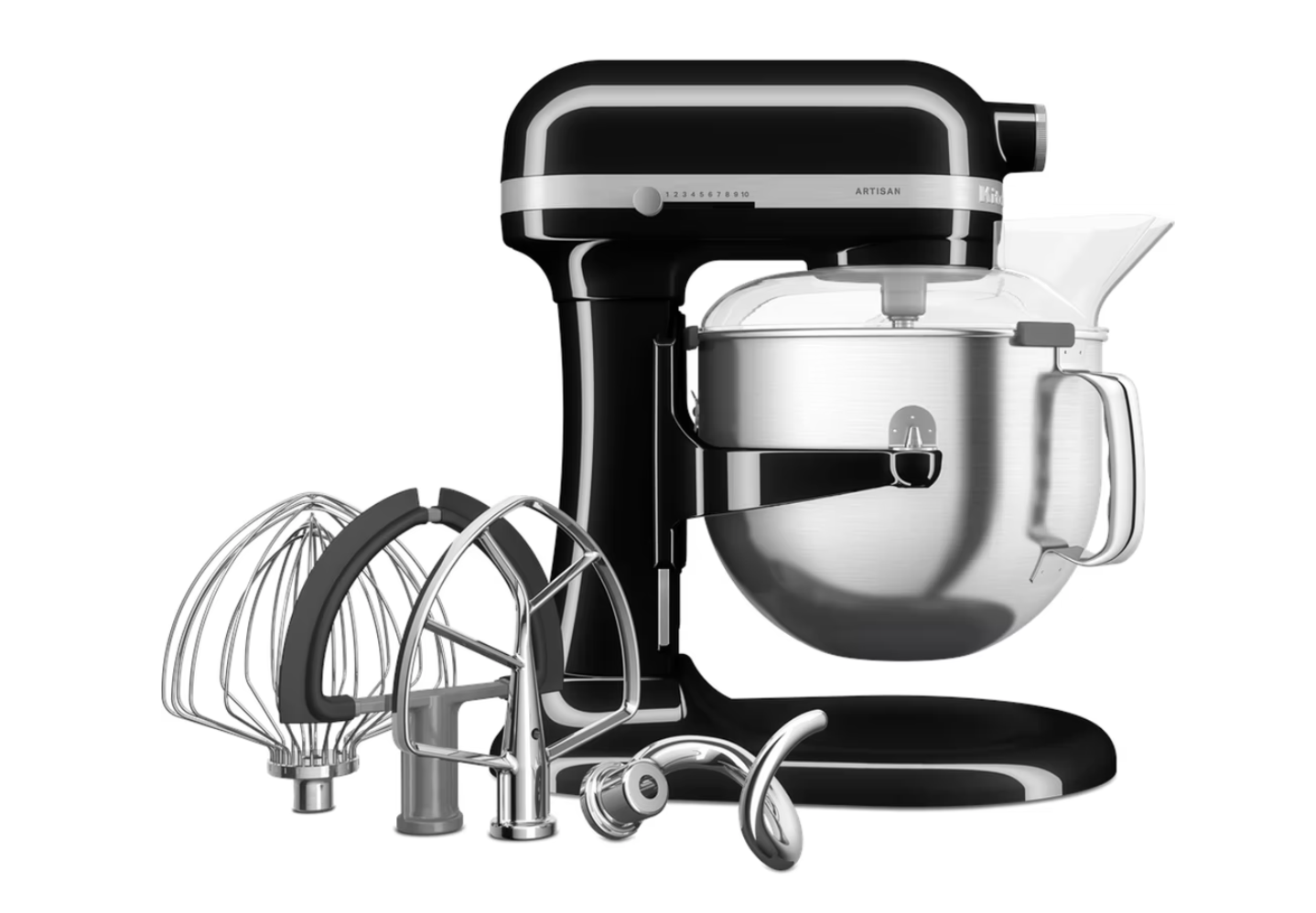 Matrixprodukt KitchenAid Küchenmaschine 6,6L ARTISAN - Onyx Schwarz