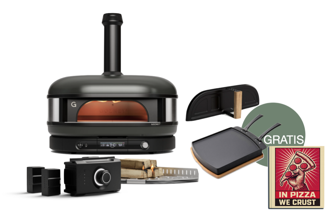 Gozney Dome Gen 2.0 Schwarz - Woodfire Set