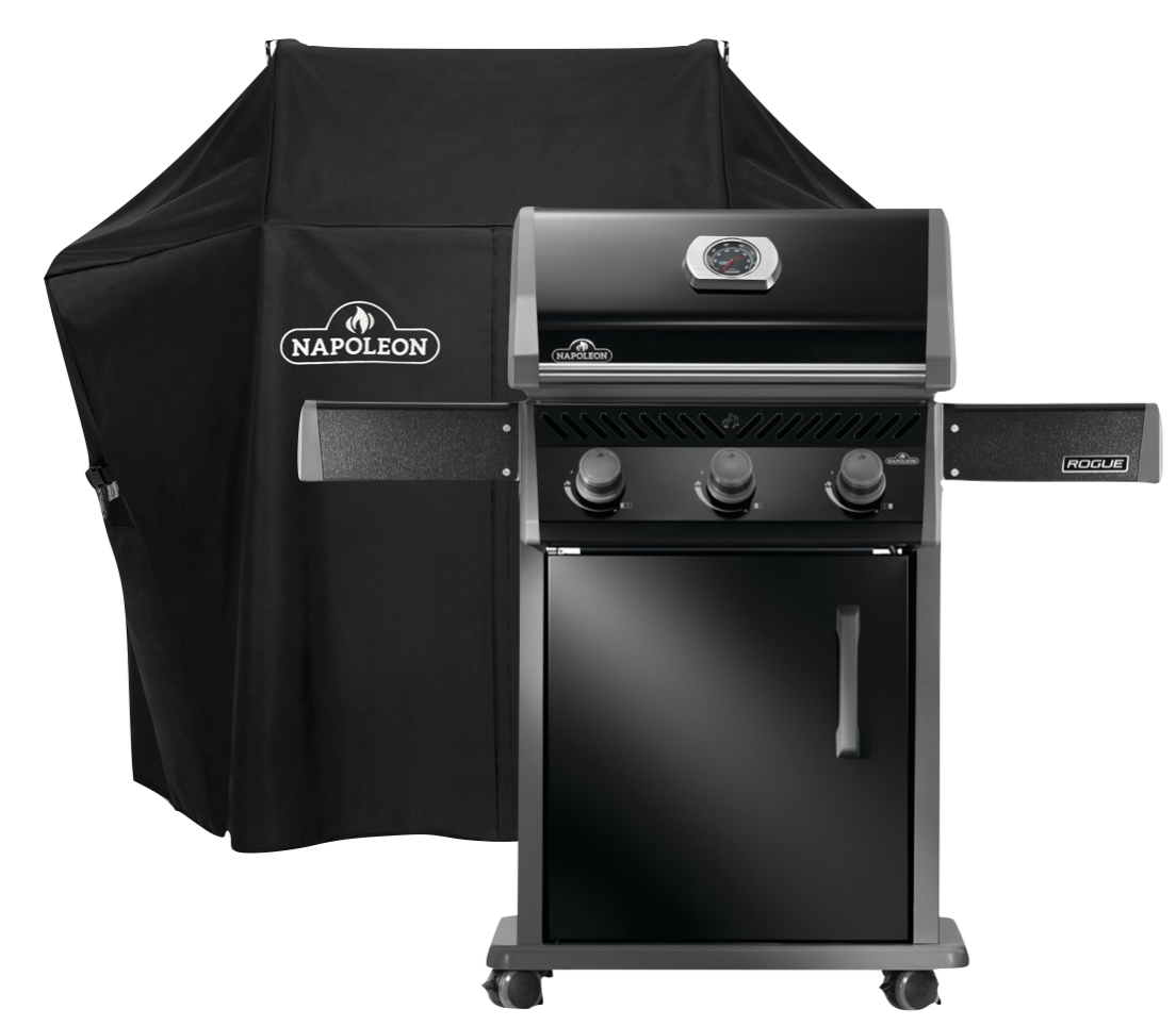 Napoleon Rogue 425 schwarz - inkl. Abdeckhaube 