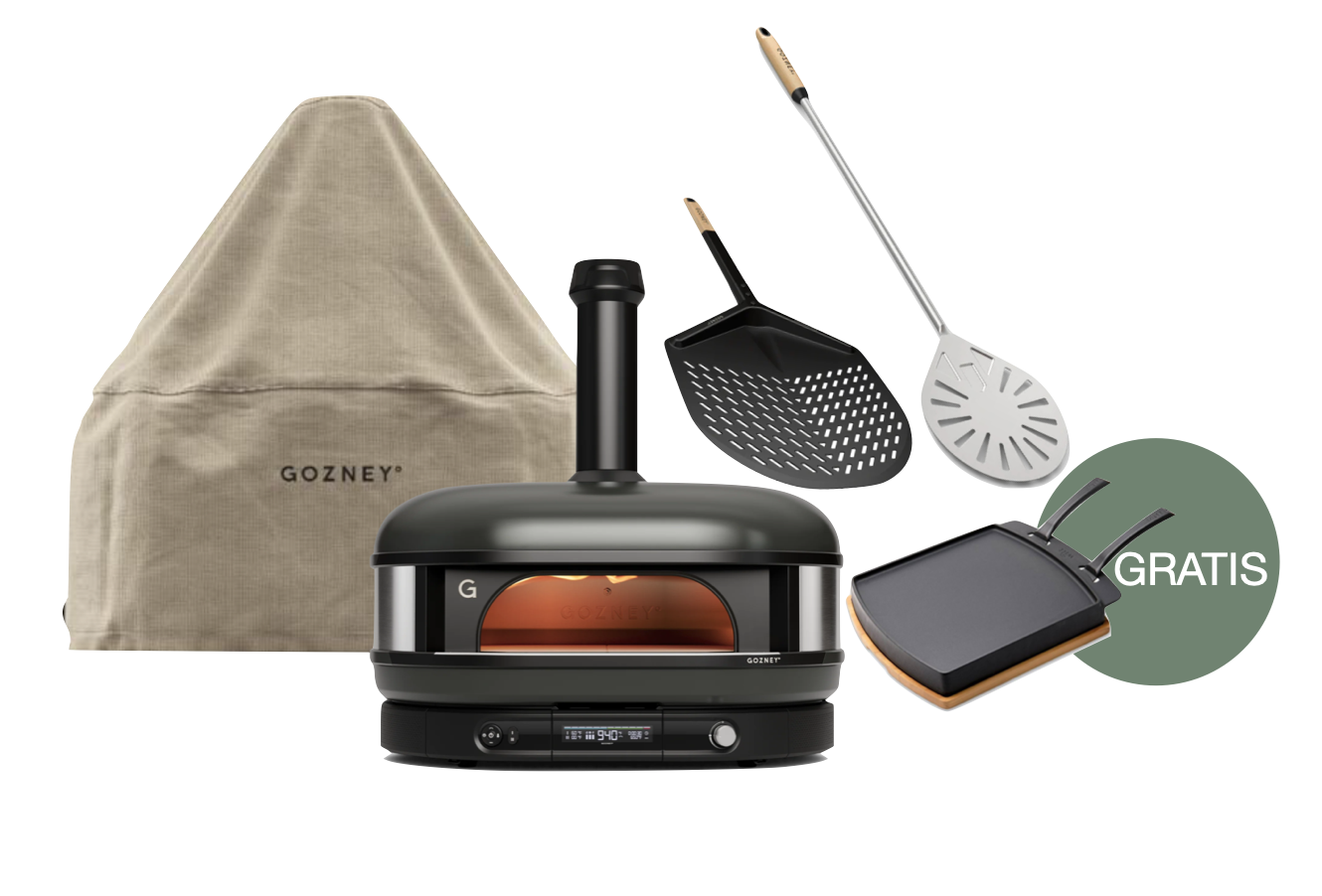 Gozney Dome Gen 2.0 Schwarz - Starter Set