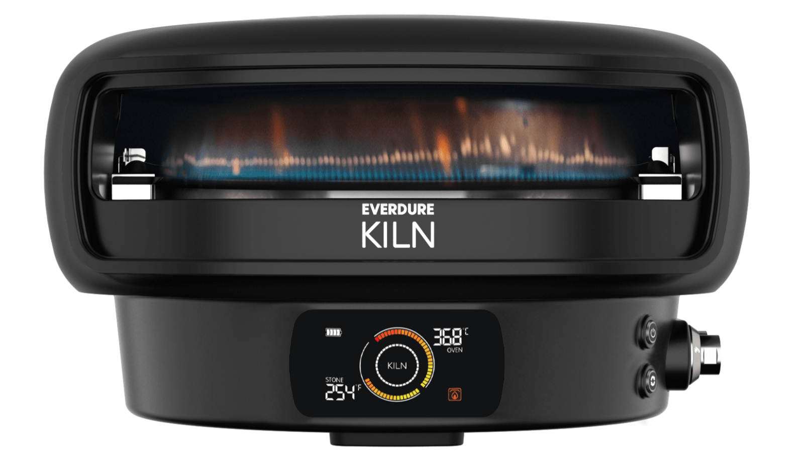 Everdure KILN DR Digitaldisplay, 2-Brenner Mat Black Everdure KILN DR Digitaldisplay, 2-Brenner Mat Black
