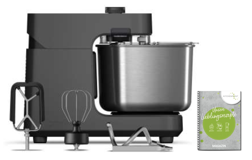 Ooni Halo Pro Spiralkneter - Küchenmaschine Dark Grey