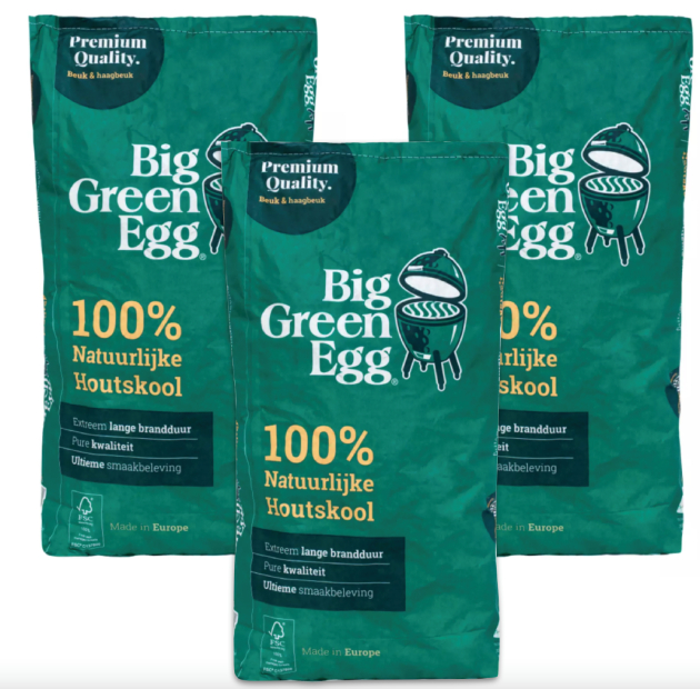 Big Green Egg naturbelassene Holzkohle 9 kg  Bundle