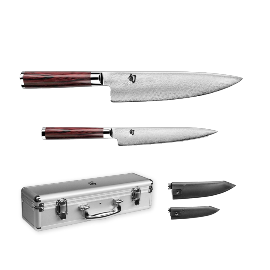 KAI Shun Kohen Anniversary Set - Kochmesser und Allzweckmesser