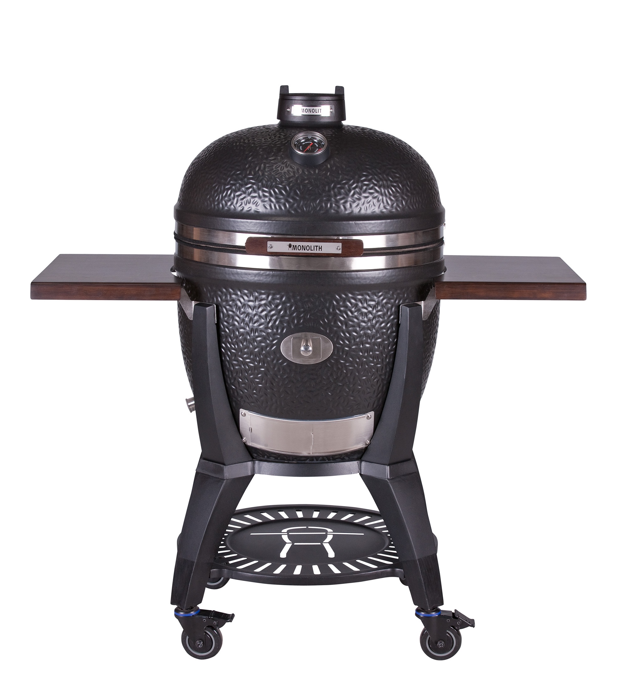 Monolith Avantgarde LeChef Kamado Grill inkl. Gestell + Seitentische Monolith Avantgarde LeChef Kamado Grill inkl. Gestell + Seitentische