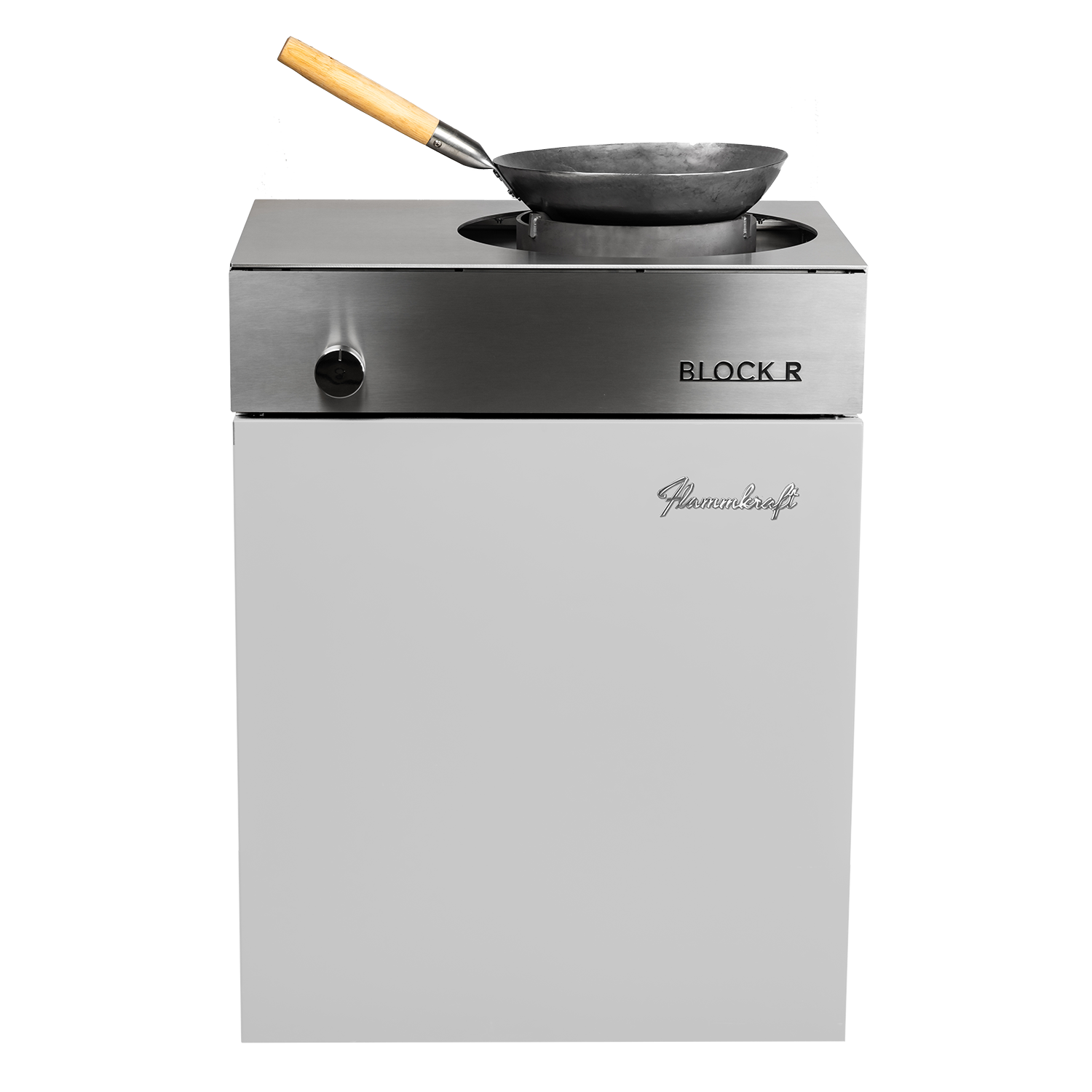 Flammkraft Block R Lichtgrau - Wokbrenner Flammkraft Block R Lichtgrau - Wokbrenner