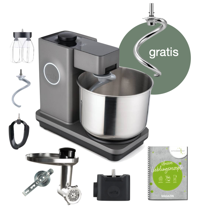 Wilfa Küchenmaschine Probaker Timer grau - BBQ Set