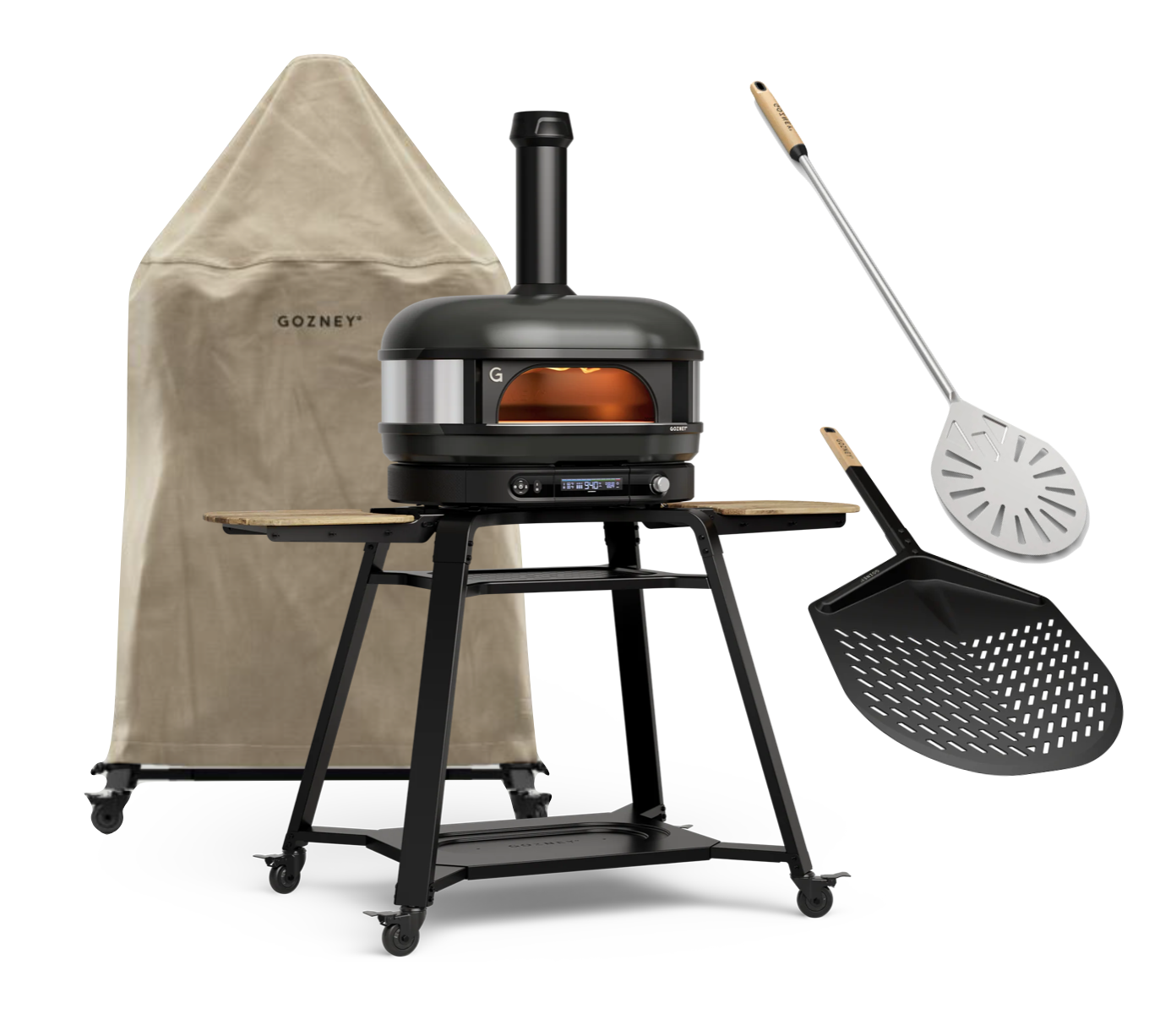 Gozney Dome Gen 2.0 Schwarz - Starter Set inkl. Gestell