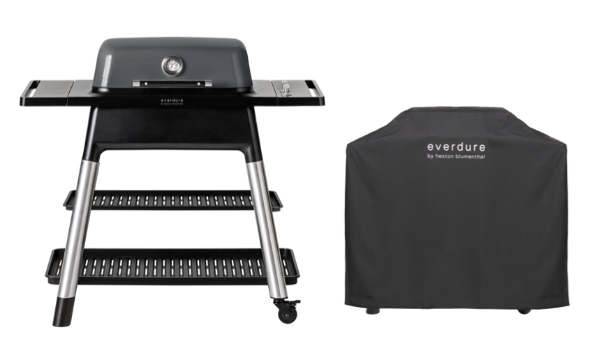 Everdure FORCE Gasgrill graphite inkl. Abdeckhaube 