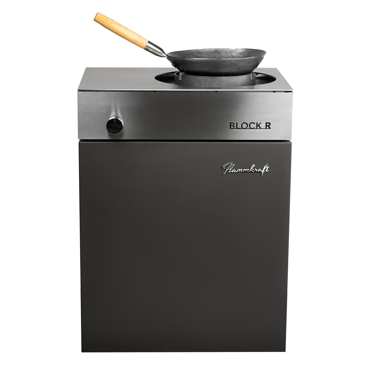 Flammkraft Block R Tiefumbra - Wokbrenner