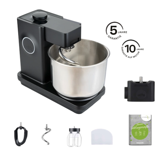 Wilfa Küchenmaschine Probaker V2 Schwarz - Adapter set