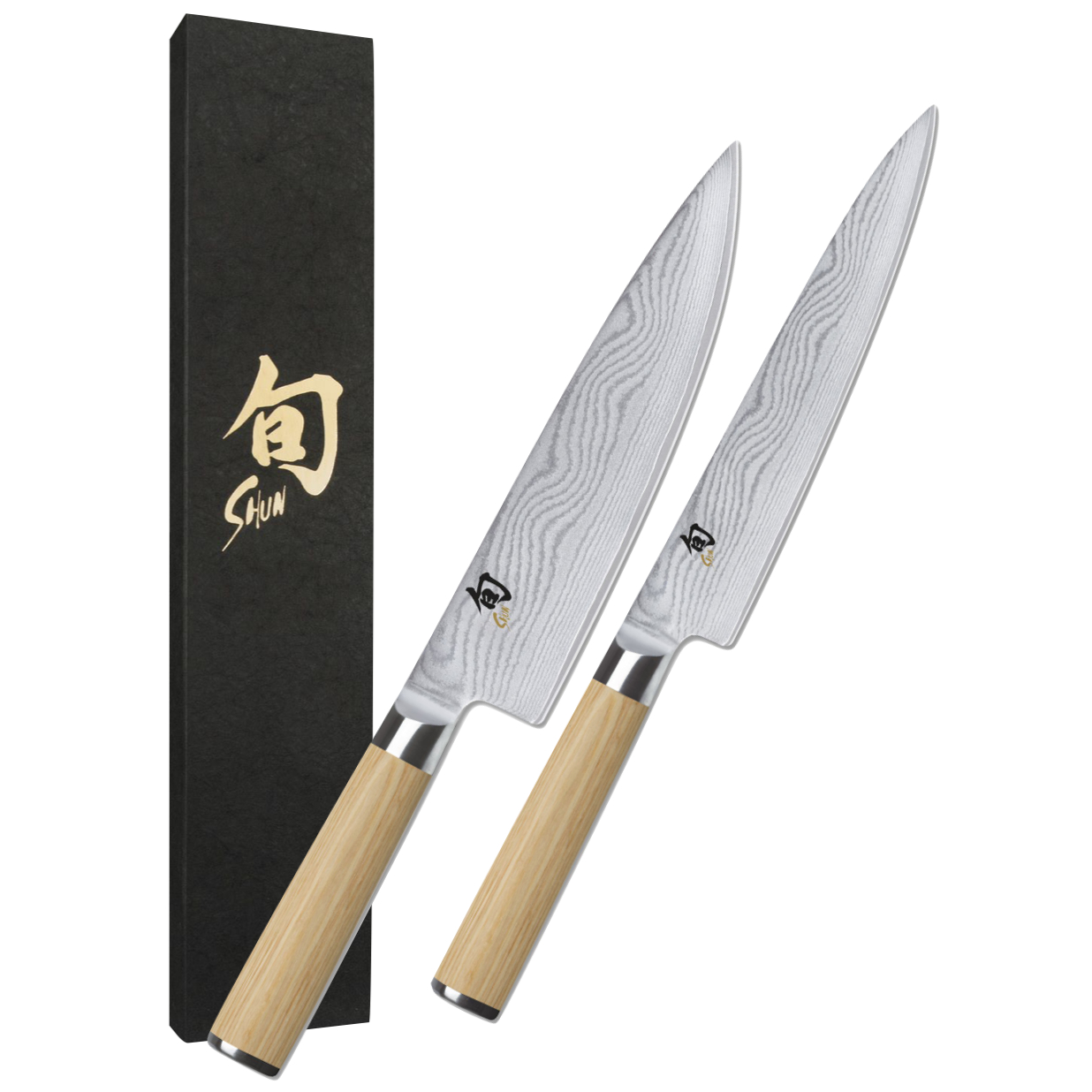 KAI Shun Classic White Kochmesser Set 2-teilig