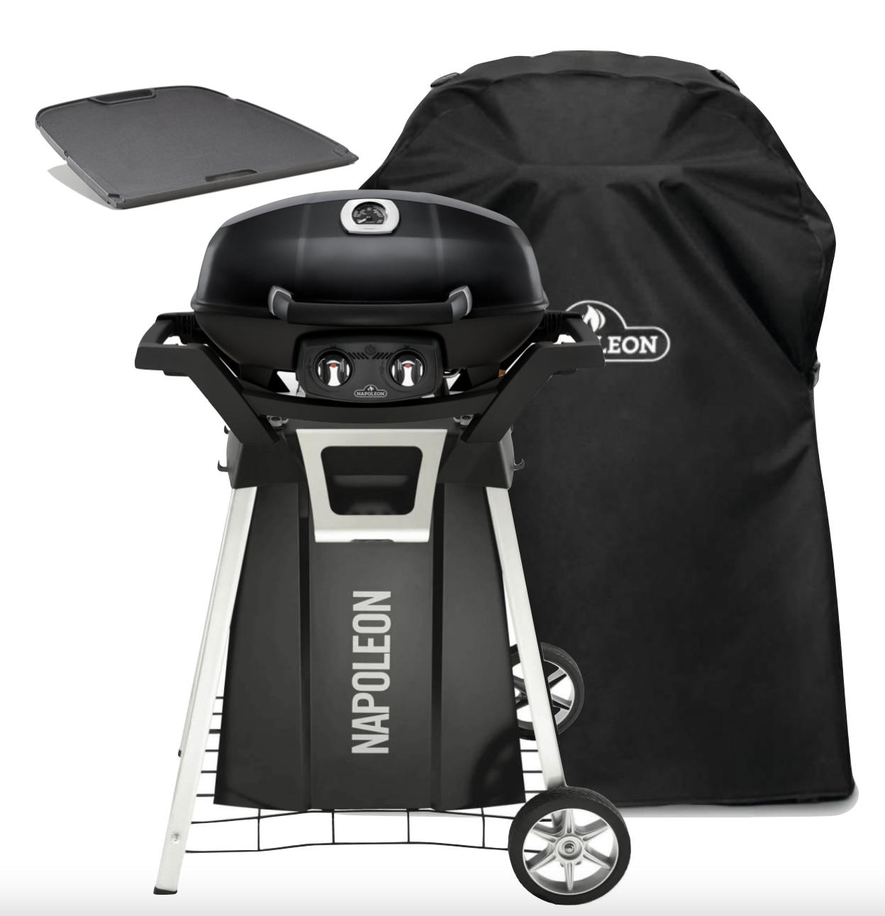 Napoleon TRAVELQ™ PRO285, Gas - inkl. Wagen, Abdeckhaube und Gussplatte