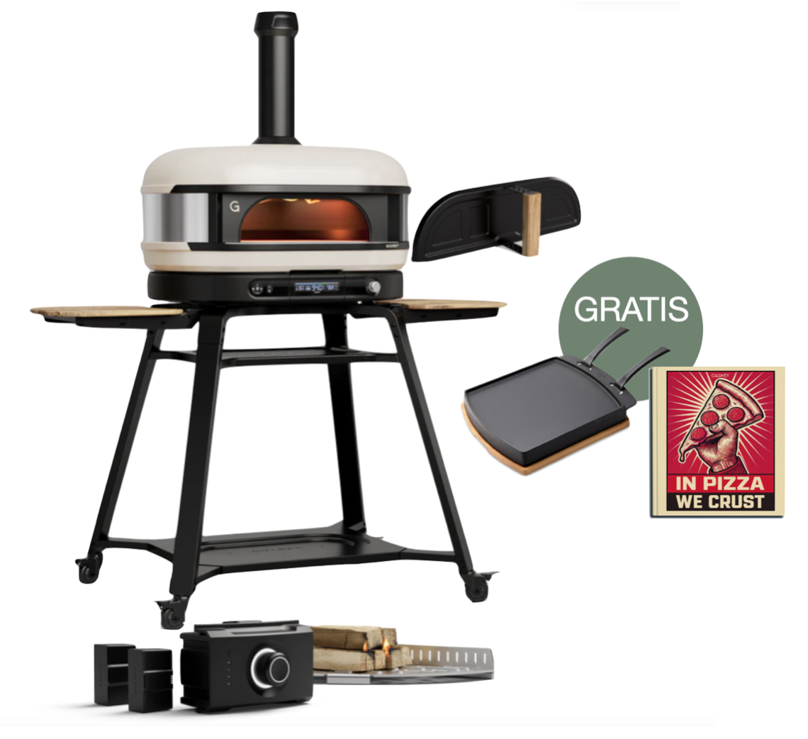Gozney Dome Gen 2.0 XL Creme - Woodfire Set inkl. Gestell