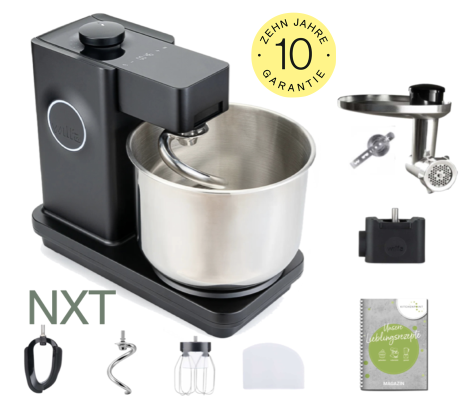 Wilfa Küchenmaschine PROBAKER NXT, Schwarz - BBQ Set
