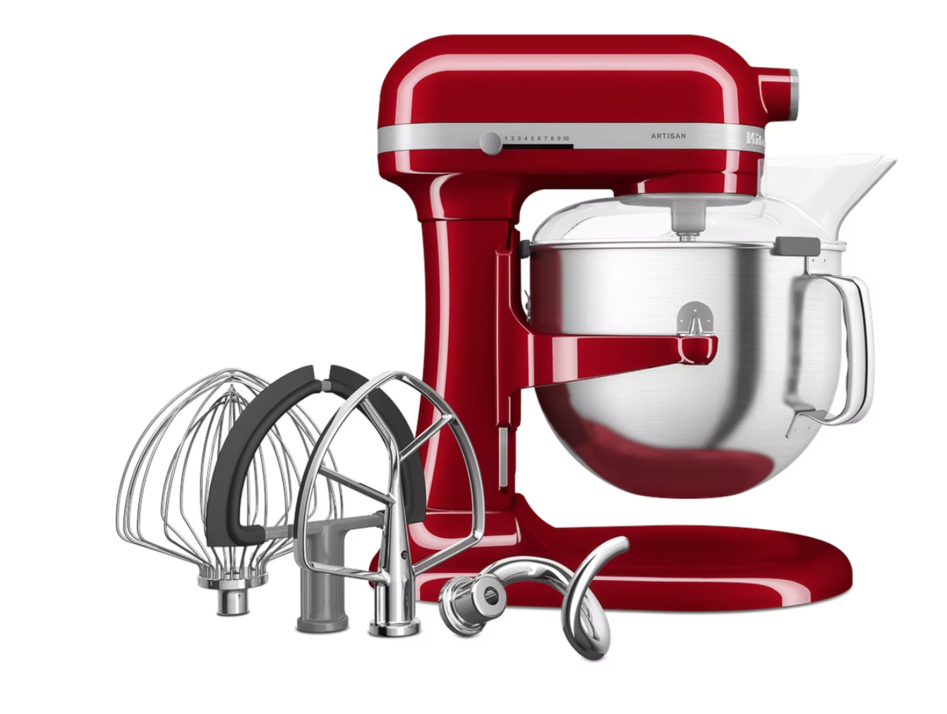 Matrixprodukt KitchenAid Küchenmaschine 6,6L ARTISAN - Liebesapfelrot