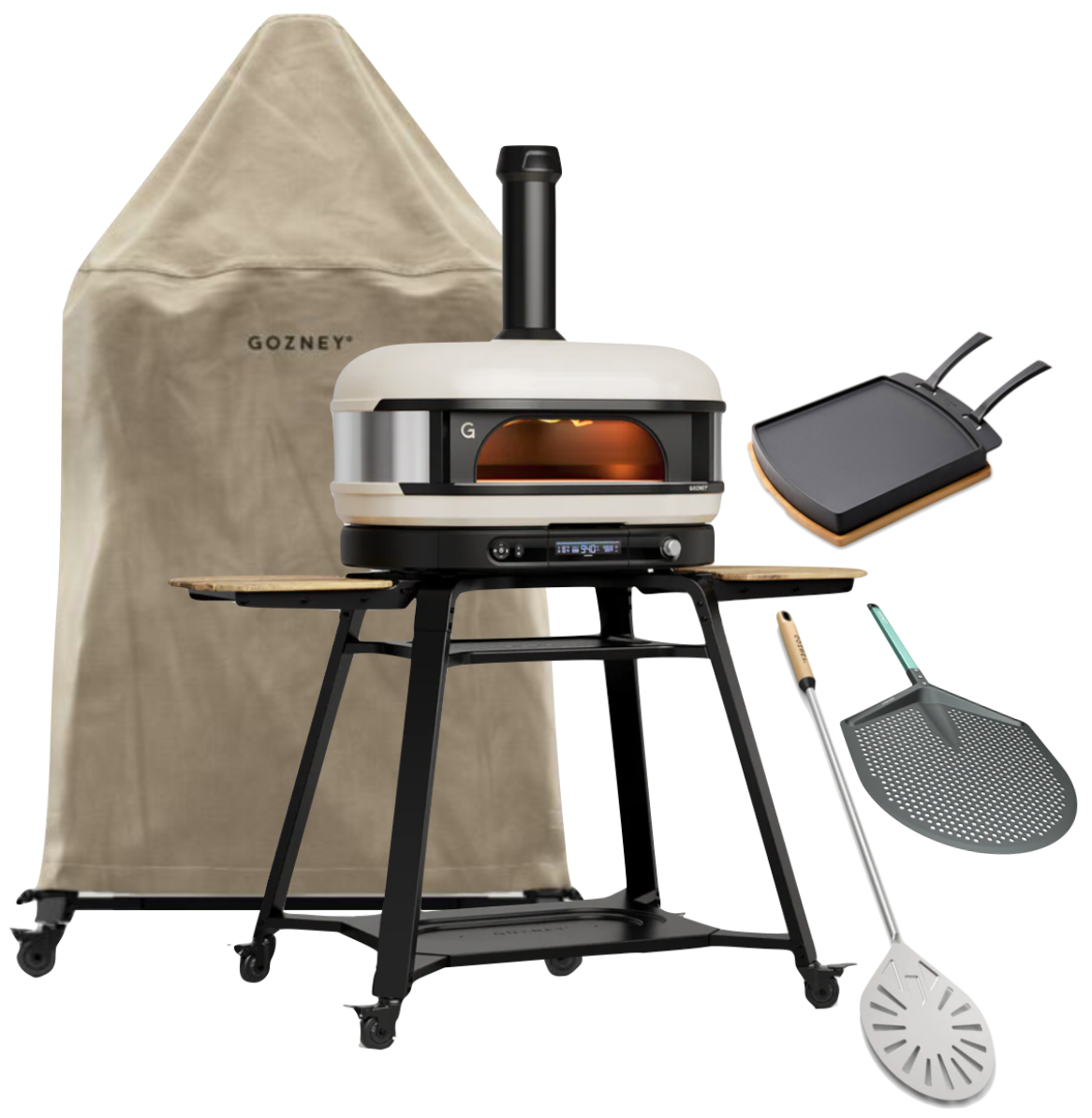 Gozney Dome Gen 2.0 XL Creme - Starter Set inkl. Gestell