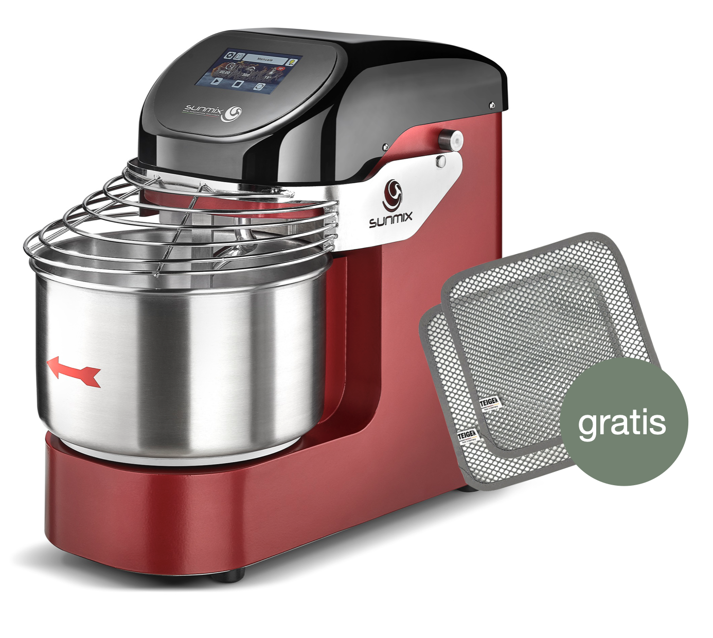 Sunmix EVO Line 6 Spiralkneter Rubinrot 