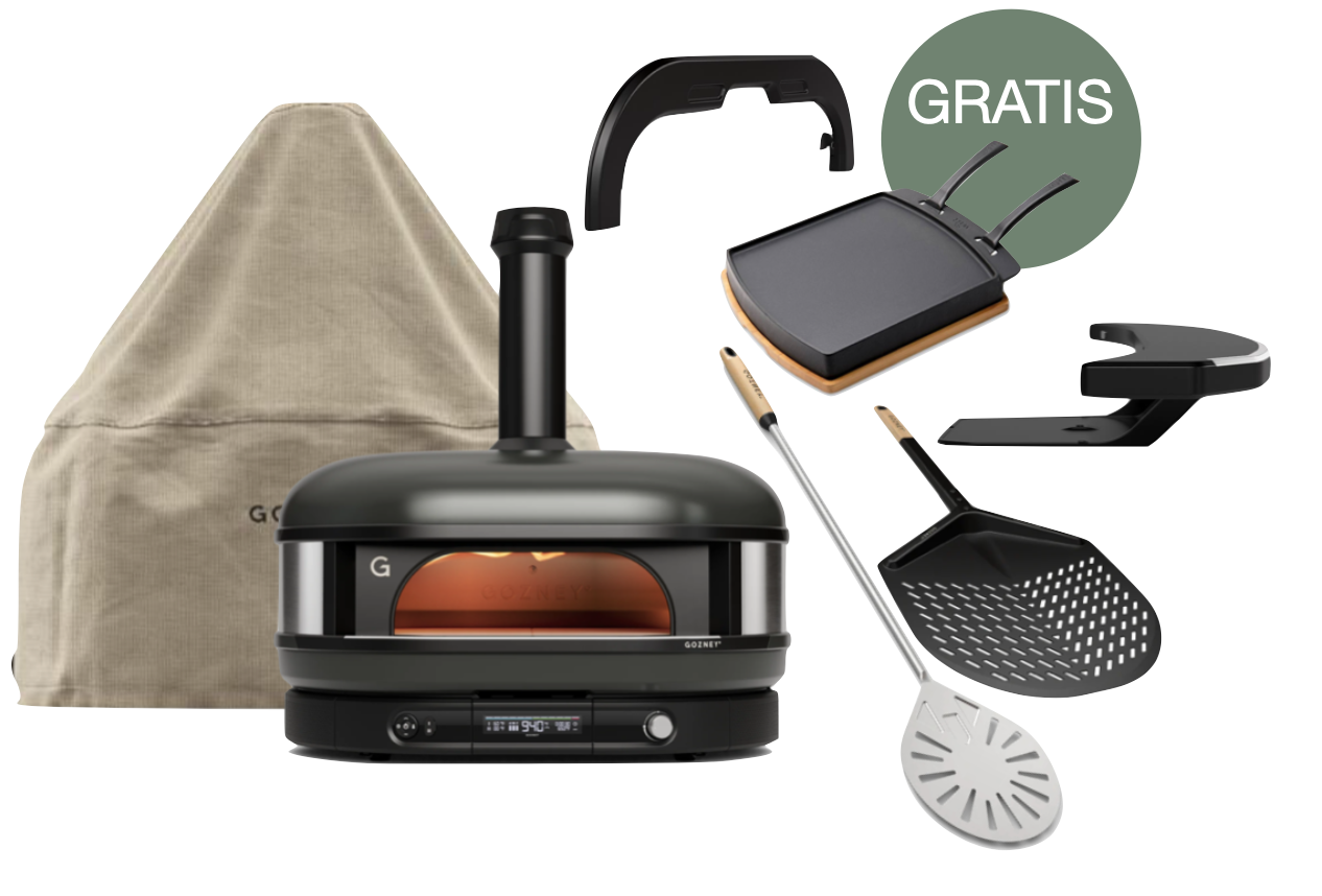 Gozney Dome Gen 2.0 Schwarz - Neapel Set 