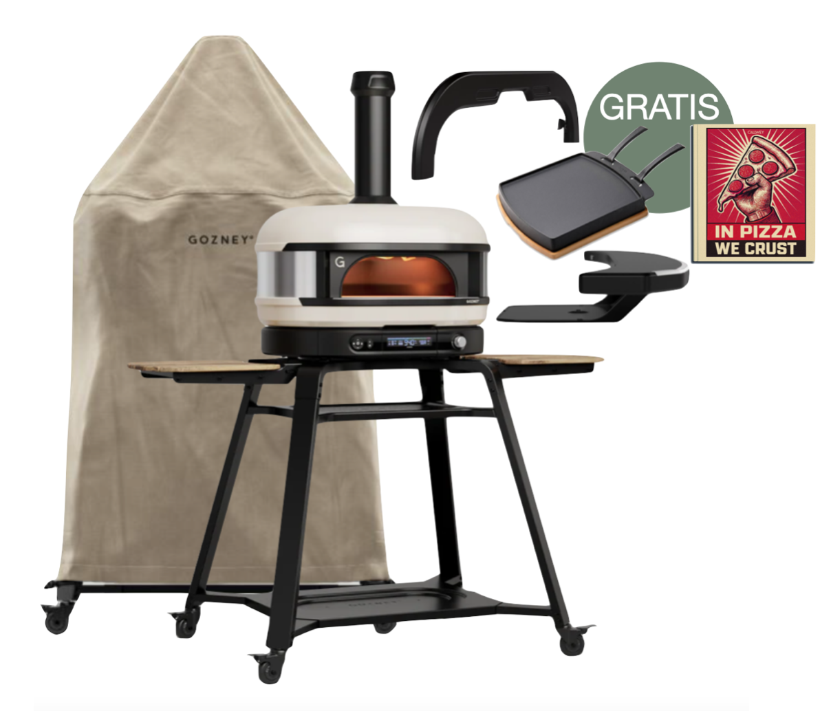 Gozney Dome Gen 2.0 Creme - Komplett Set inkl. Gestell