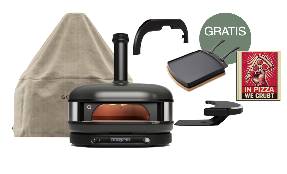 Gozney Dome Gen 2.0 Schwarz - Komplett Set