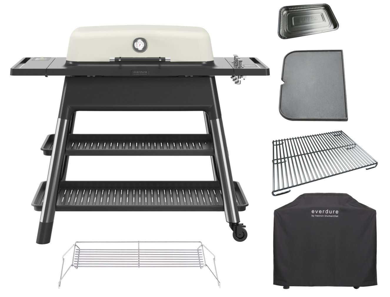 Everdure FURNACE Gasgrill stone Komplettpaket