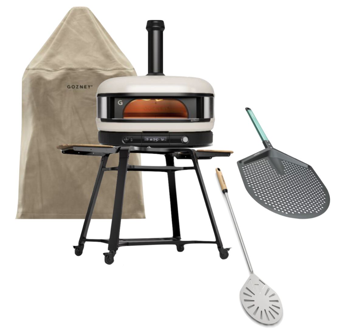 Gozney Dome Gen 2.0 XL Creme - Starter Set inkl. Gestell