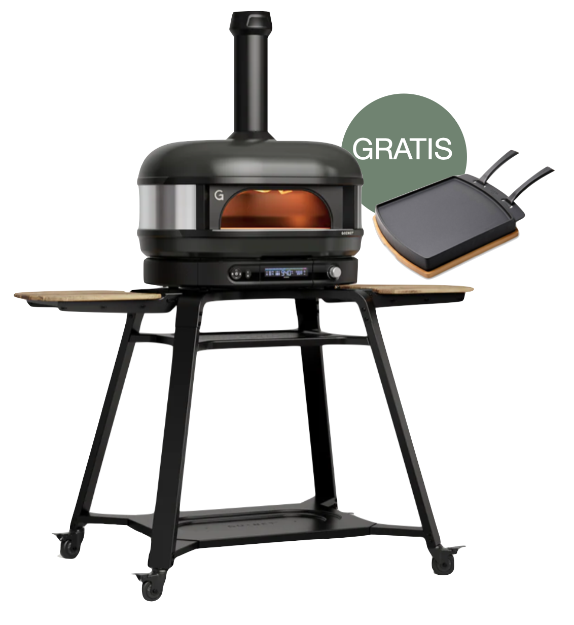 Gozney Dome Gen 2.0 Schwarz - inkl. Gestell