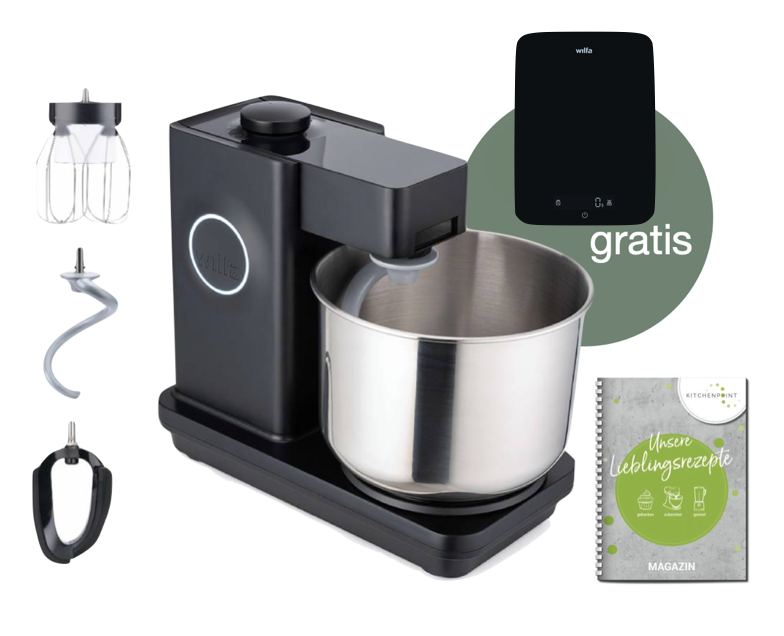 Wilfa Küchenmaschine Probaker schwarz