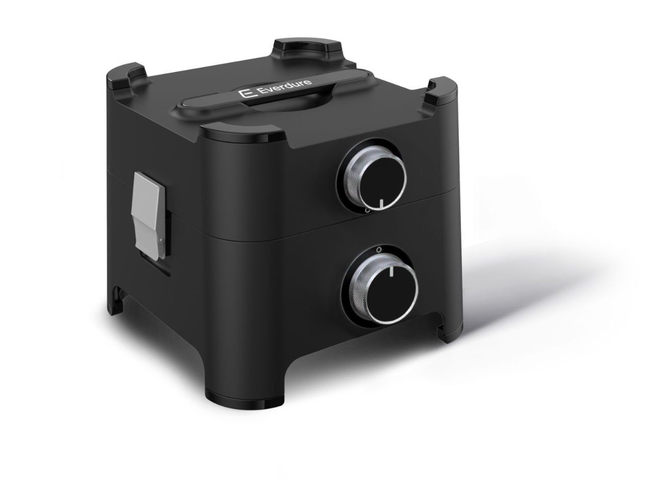 Everdure HUNTER tragbarer Hybrid-Gasgrill black