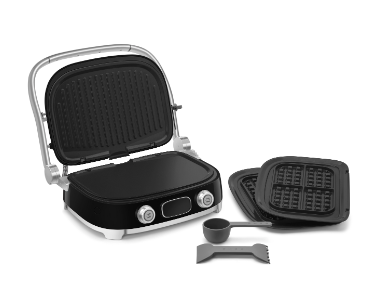 Smeg 50's Style Kontaktgrill - Schwarz
