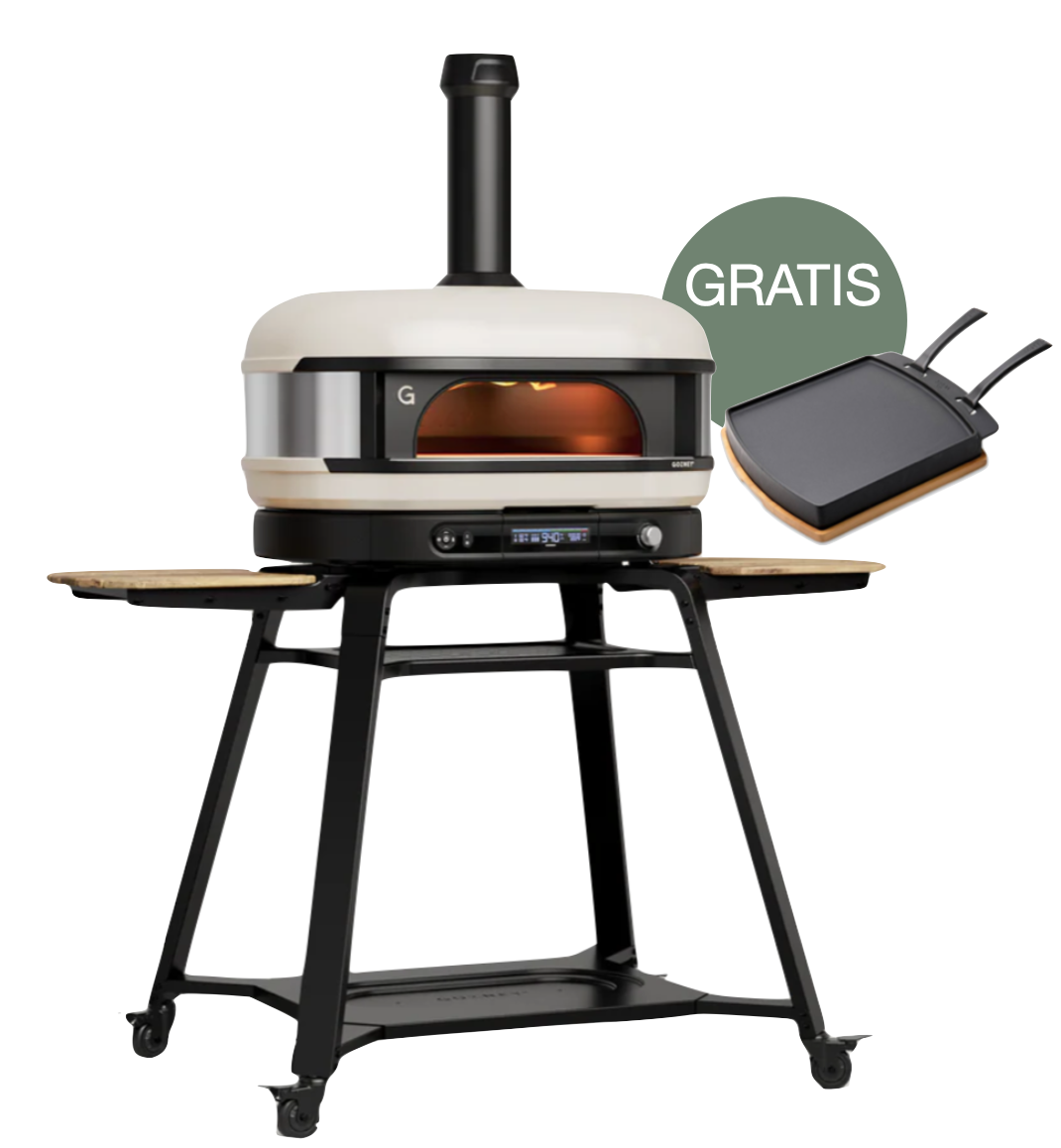 Gozney Dome Gen 2.0 XL Creme - Set inkl. Gestell