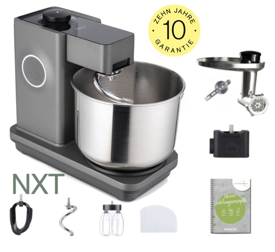 Wilfa Küchenmaschine PROBAKER NXT, Grau - BBQ Set