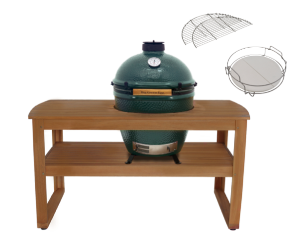 Big Green Egg Large - Eukalyptustisch Bundle