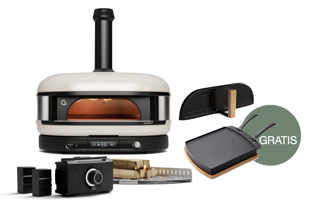 Gozney Dome Gen 2.0 Creme - Woodfire Set