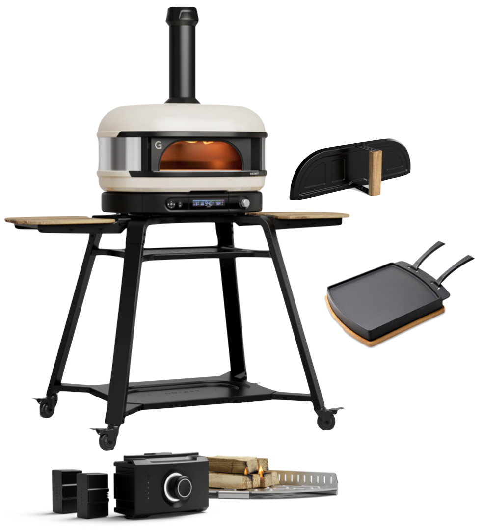 Gozney Dome Gen 2.0 Creme - Woodfire Set inkl. Gestell