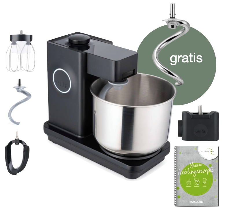 Wilfa Küchenmaschine Probaker schwarz - Adapter Set