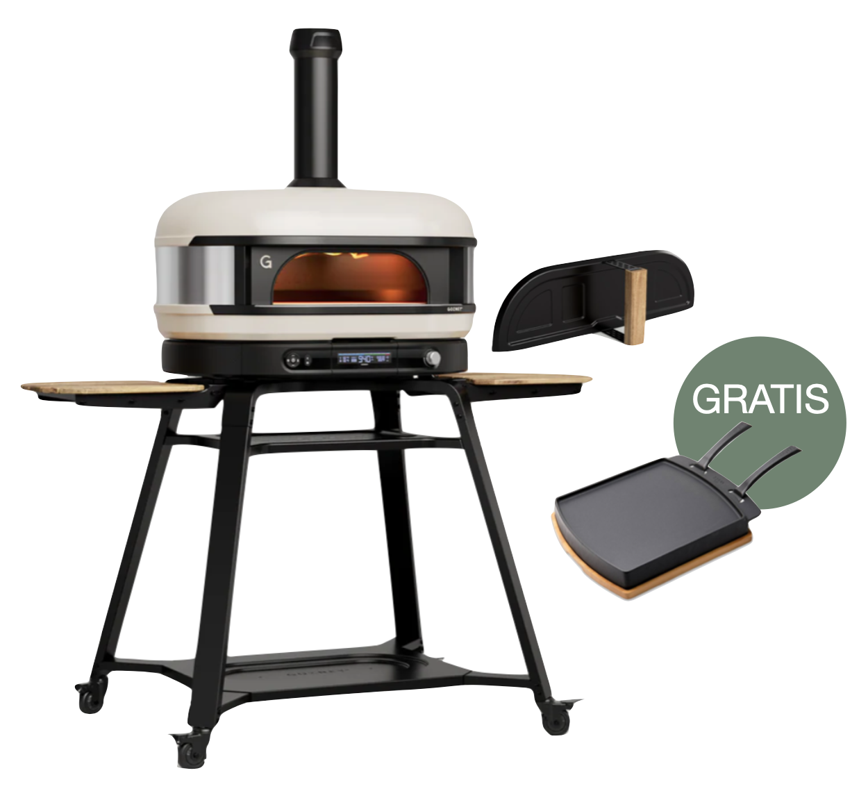 Gozney Dome Gen 2.0 XL Creme - Brotback Set inkl. Gestell
