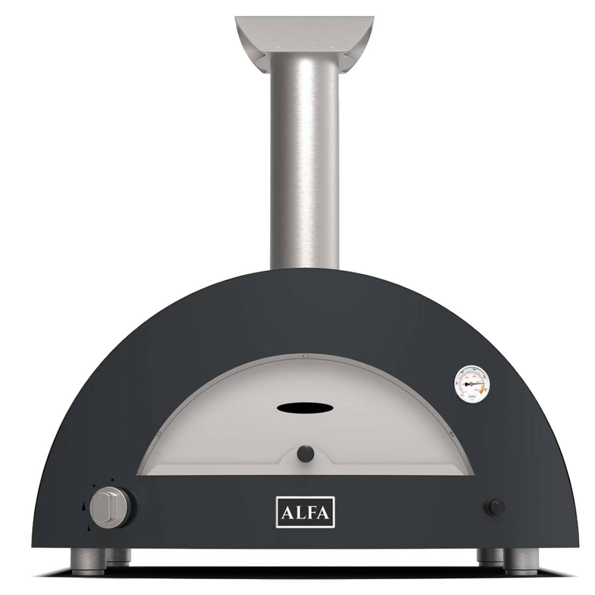 Alfa Moderno Gasofen 2 Pizze Hybrid - schiefer grau Alfa Moderno Gasofen 2 Pizze Hybrid - schiefer grau