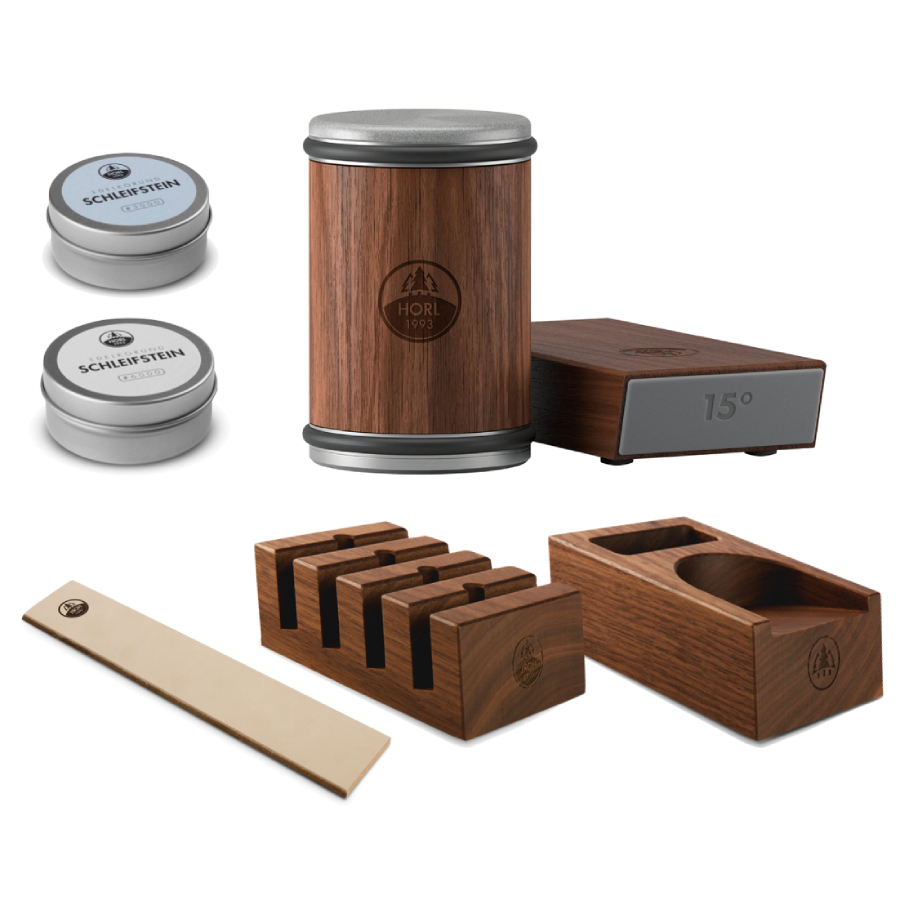 HORL 2 Rollschleifer Nussbaum Komplett Set 