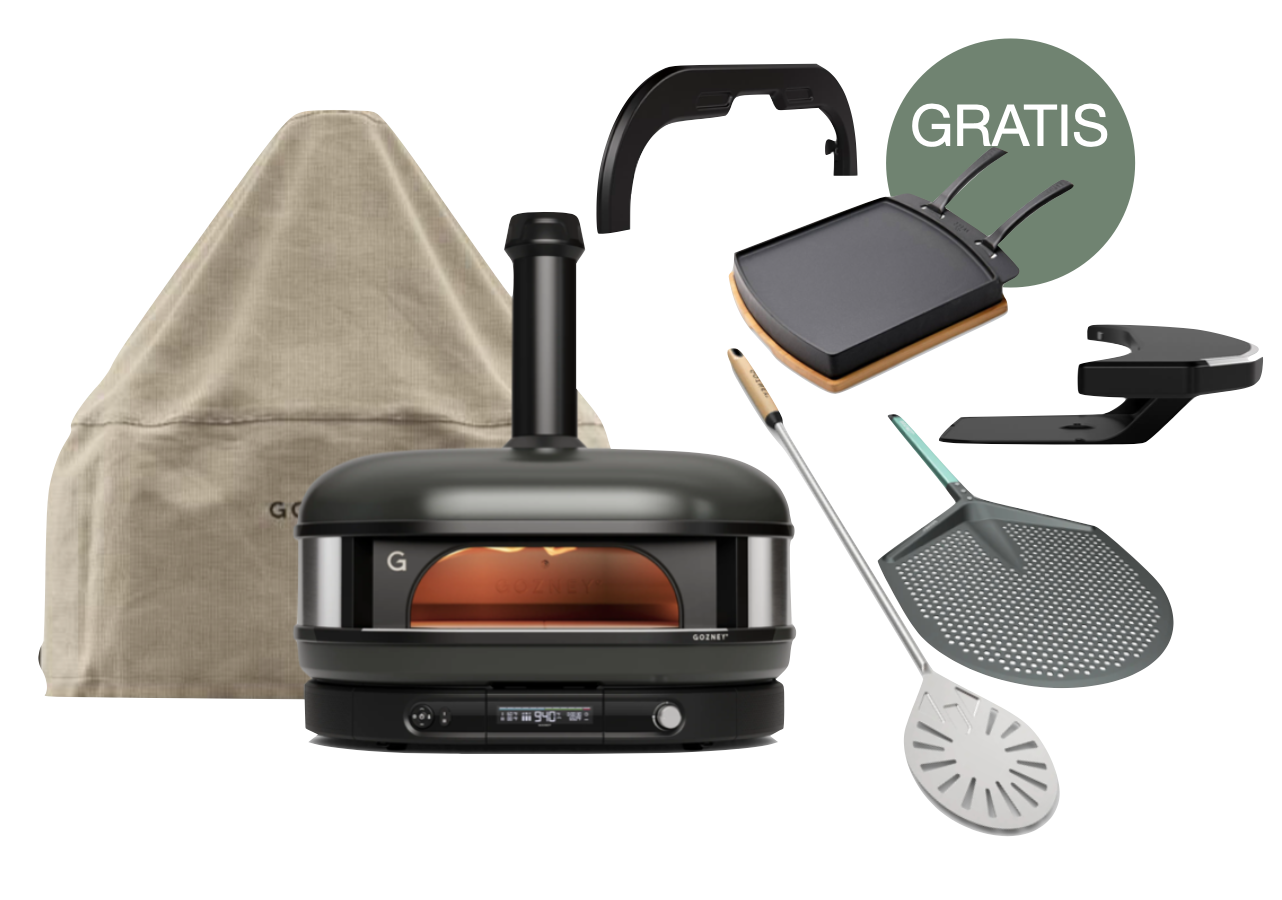 Gozney Dome Gen 2.0 XL Schwarz - Neapel Set
