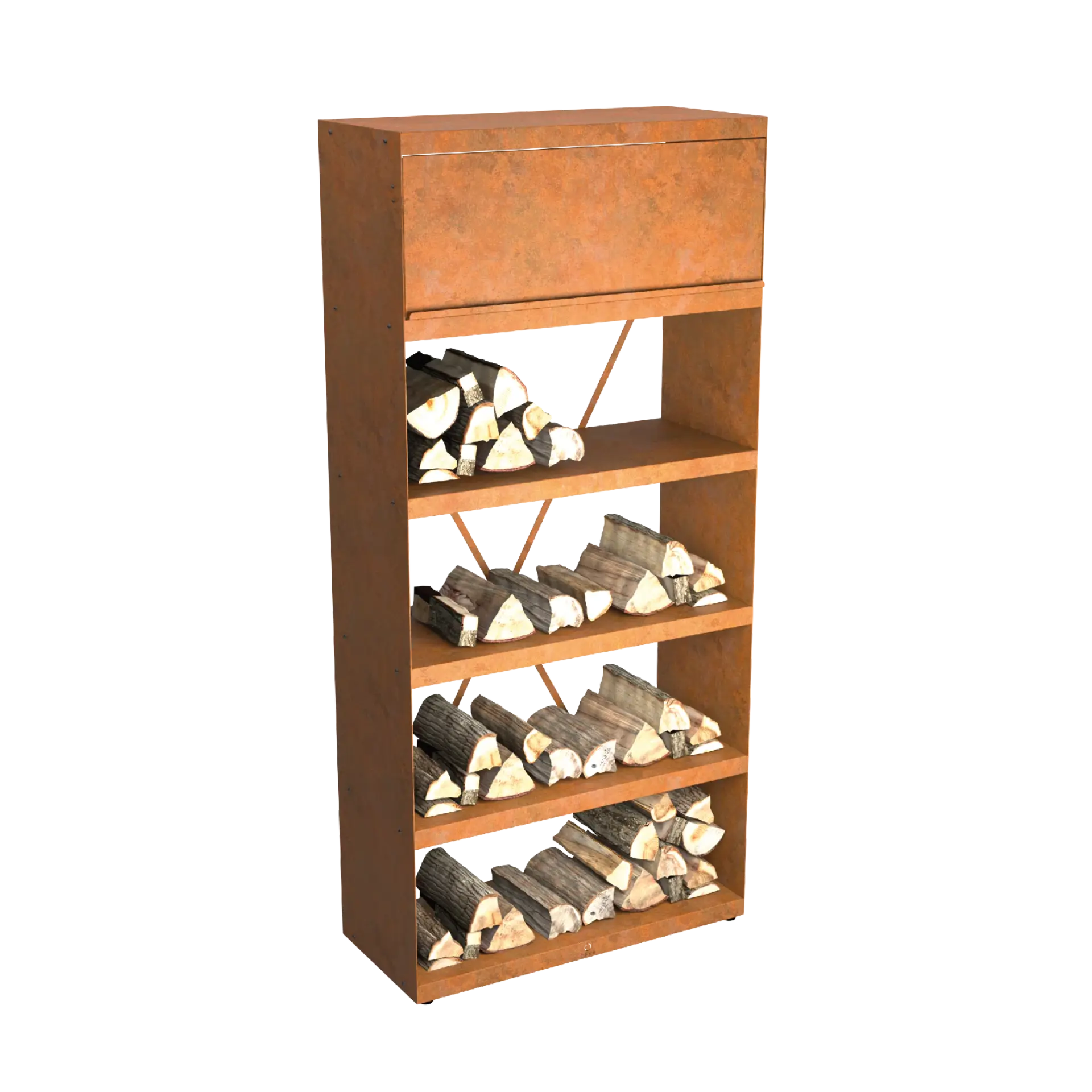 OFYR Wood Storage Corten 100