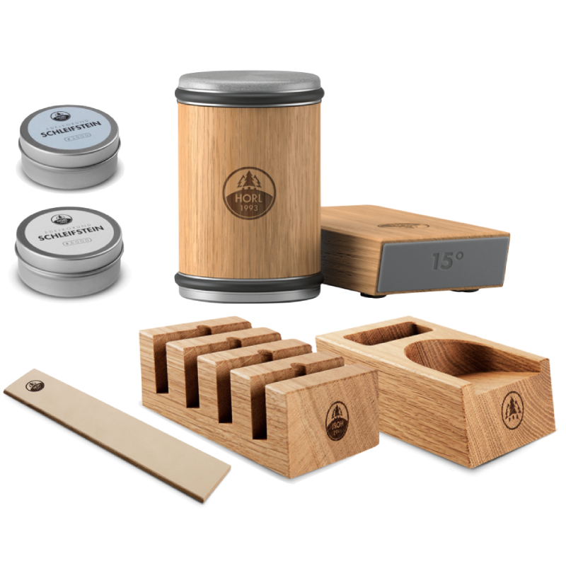 HORL 2 Rollschleifer Eiche Komplett Set