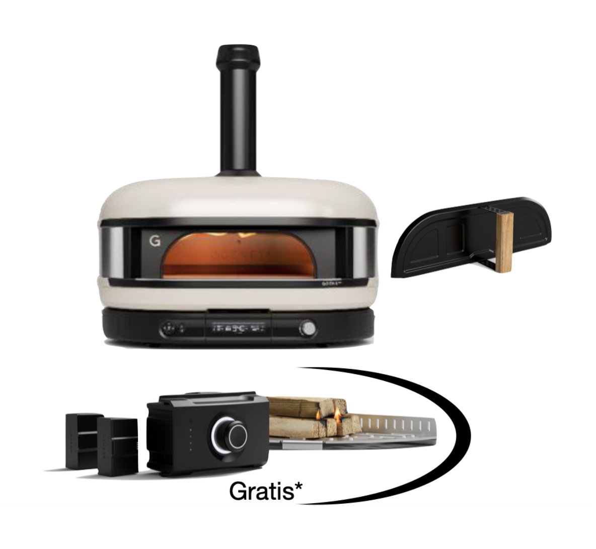 Gozney Dome Gen 2.0 XL Creme - Brotback Set