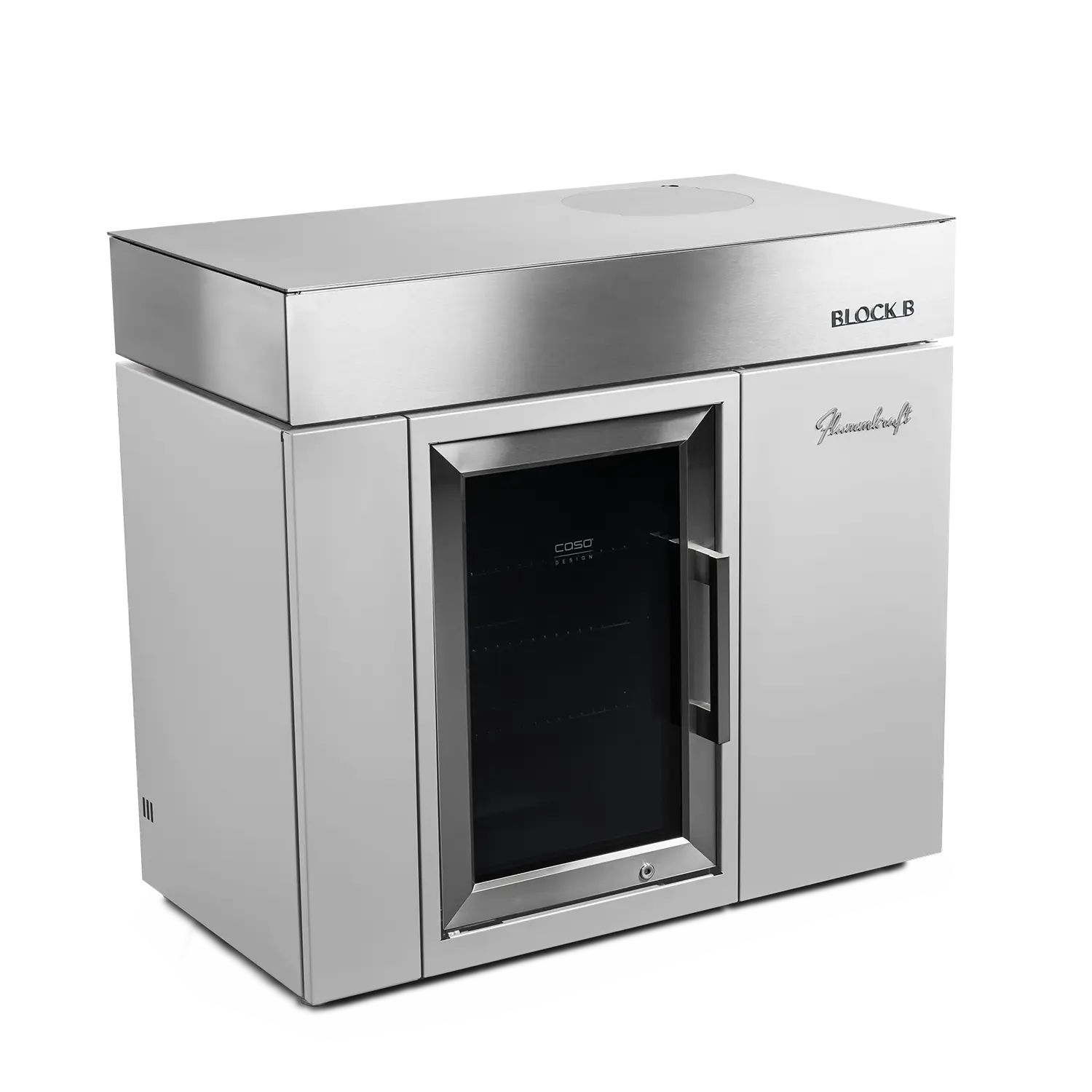 Flammkraft Block B Lichtgrau - Kühl- und Barmodul