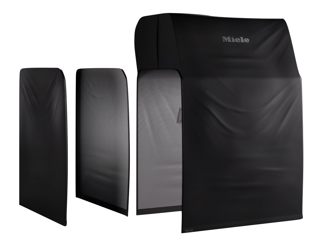 Miele Dreams Outdoorküche WeatherShield Fire - Abdeckhaube