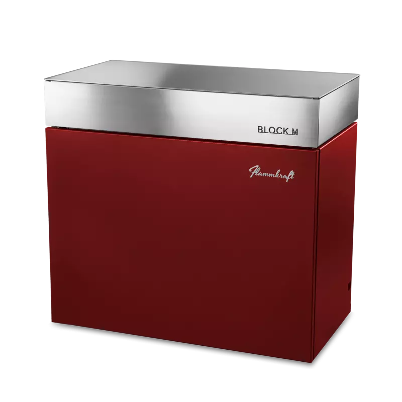 Flammkraft Block M Rubin Rot Outdoorküche