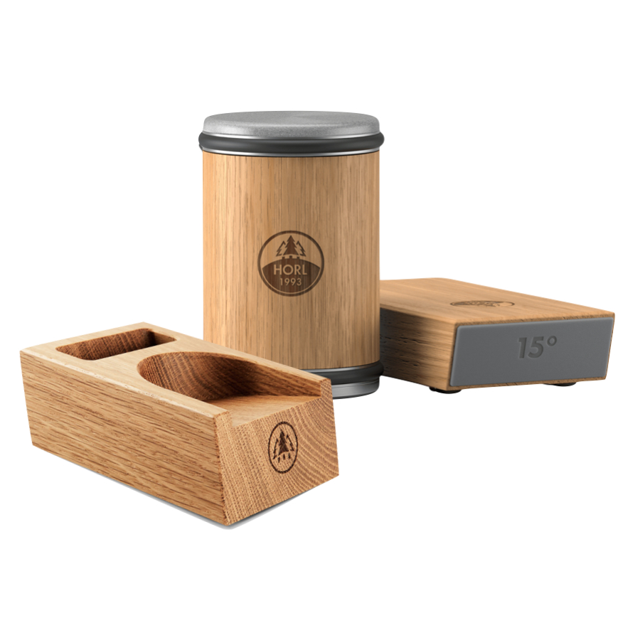 HORL 2 Rollschleifer Eiche Stations Set