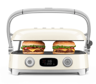 Smeg 50's Style Kontaktgrill - Creme